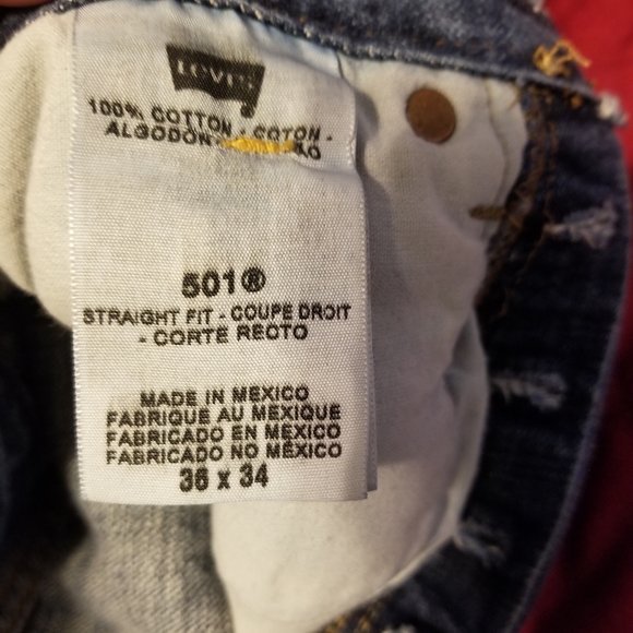 Levi's shorts Color Blue Size 36 x 34 - Picture 8 of 8